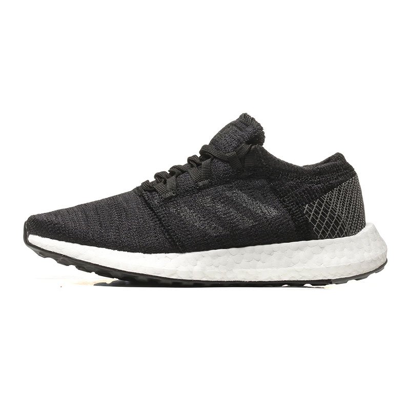 adidas阿迪达斯女子跑步鞋PureBOOST GO W休闲运动鞋B75665 B75664亮白+晶体灰+二度灰