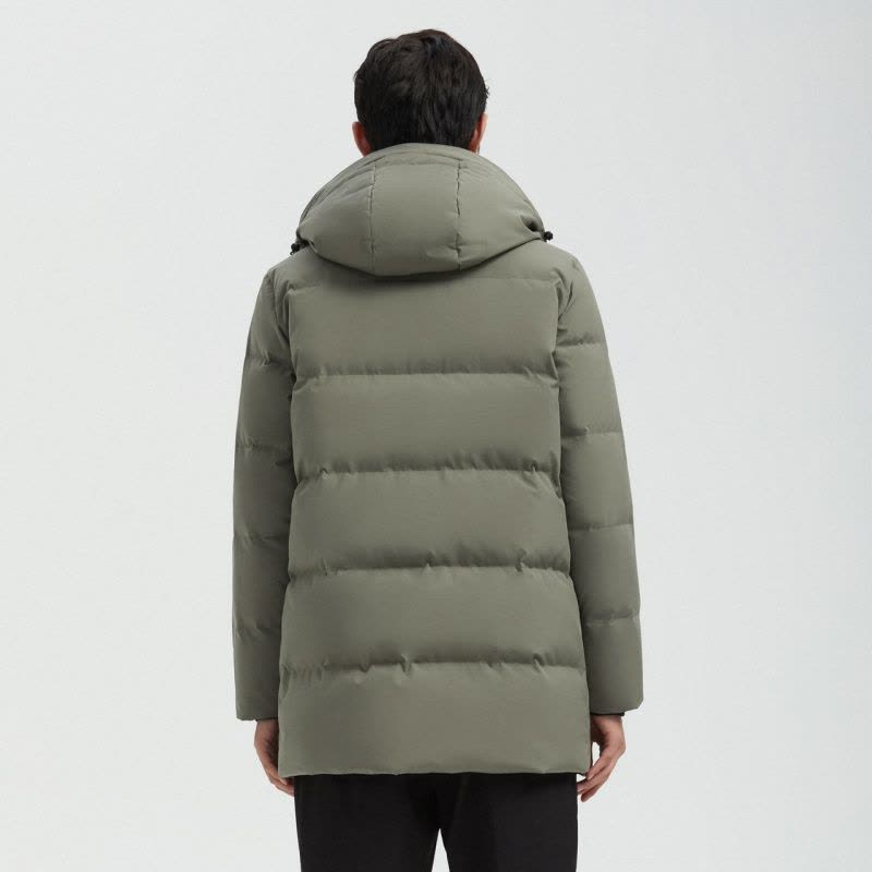 波司登2020冬新款男中长款可脱卸帽保暖加厚羽绒服外套B00145123图片