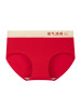 10A抑菌裆纯棉大红内裤 本命年纯棉中腰女士内裤 中腰喜庆内裤女