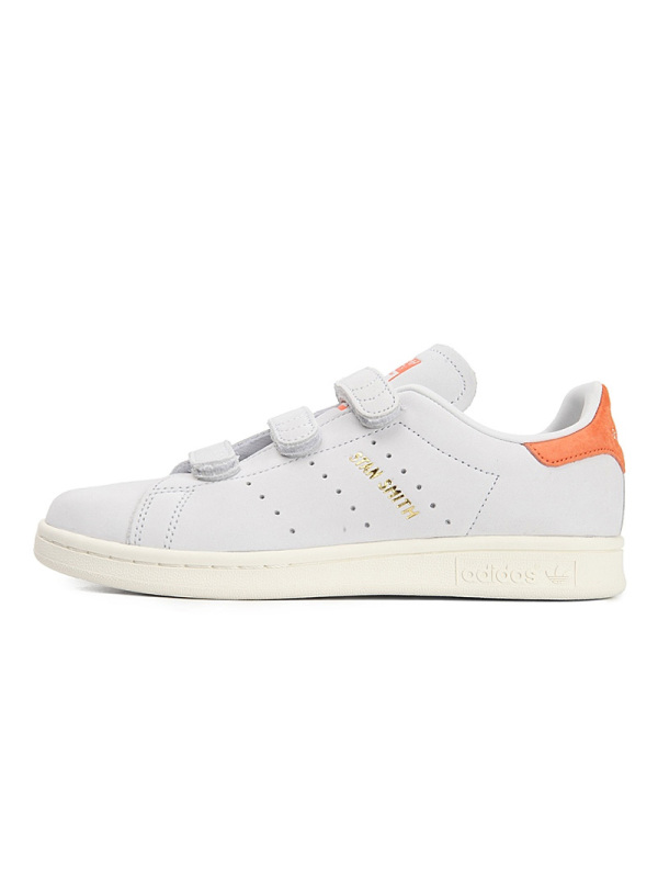 阿迪达斯三叶草春季女运动休闲魔术贴板鞋CQ2788