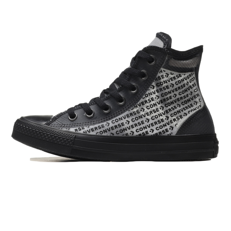 CONVERSE男鞋女鞋板鞋新款果冻镭射透明高帮街头休闲运动鞋165668C