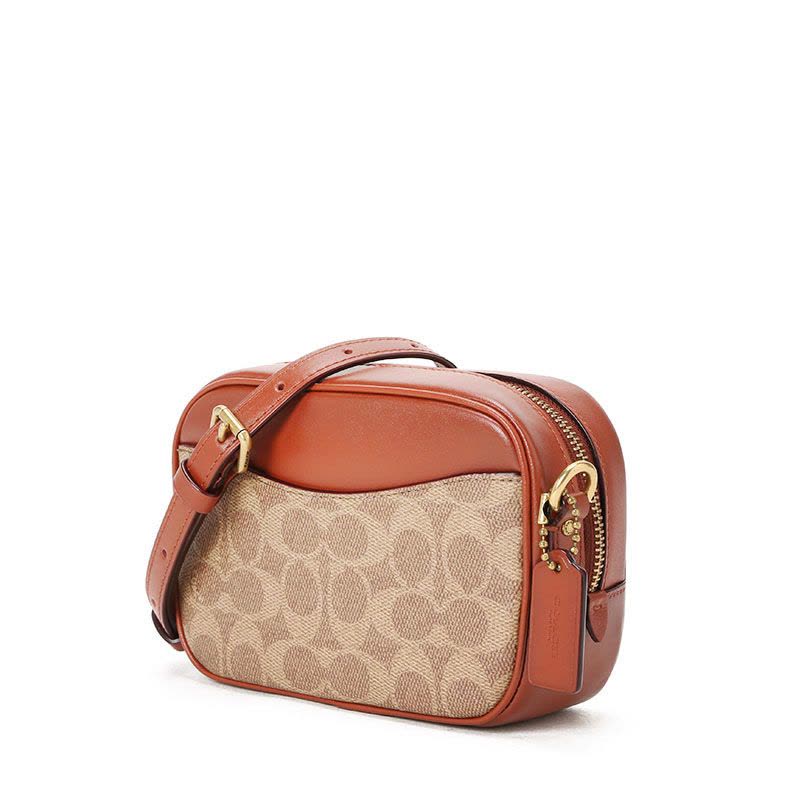 COACH CAMERA 相机 斜挎包 1025 金扣 牛皮革\PVC图片