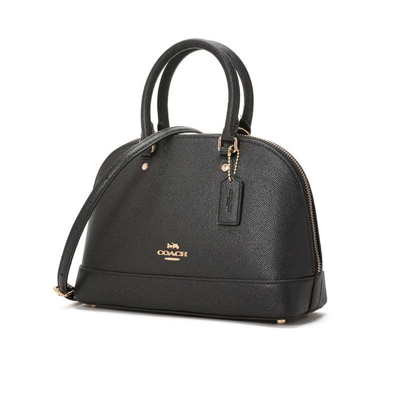 COACH/蔻驰 女包马车徽标手拎斜挎贝壳包 F27591图片