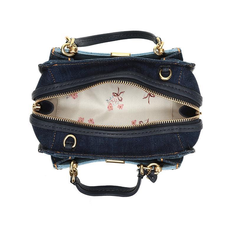 coach蔻驰奢侈品女士织物配皮dreamer21号手提单肩斜挎包66933