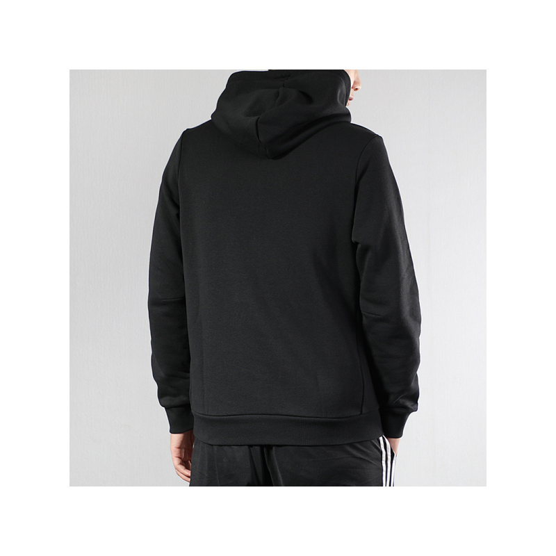 Adidas阿迪达斯卫衣男冬季连帽加绒保暖运动服上衣DT9945
