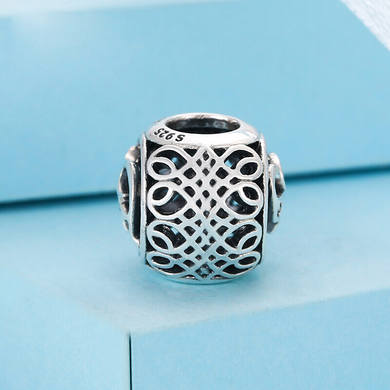 PANDORA潘多拉 复古字母F 925银 串饰-791850CZ