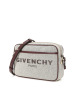 纪梵希GIVENCHY BDND 相机包 字母印字标帆布织物BB50F6B0XM金扣 女士单肩斜挎包