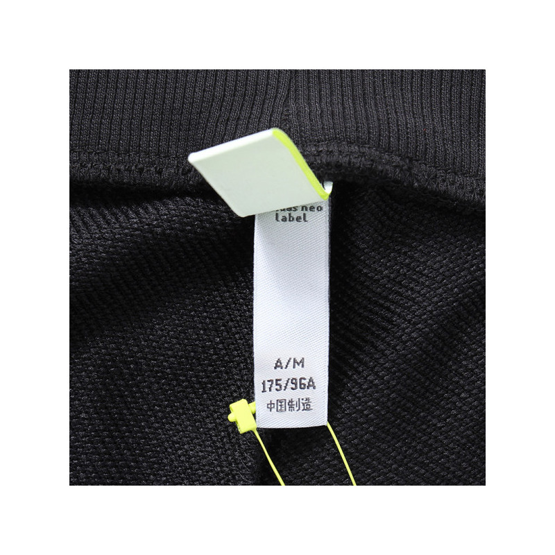 【自营】adidas阿迪达斯NEO男子运动长裤休闲运动服CD3334 M CD3334黑色