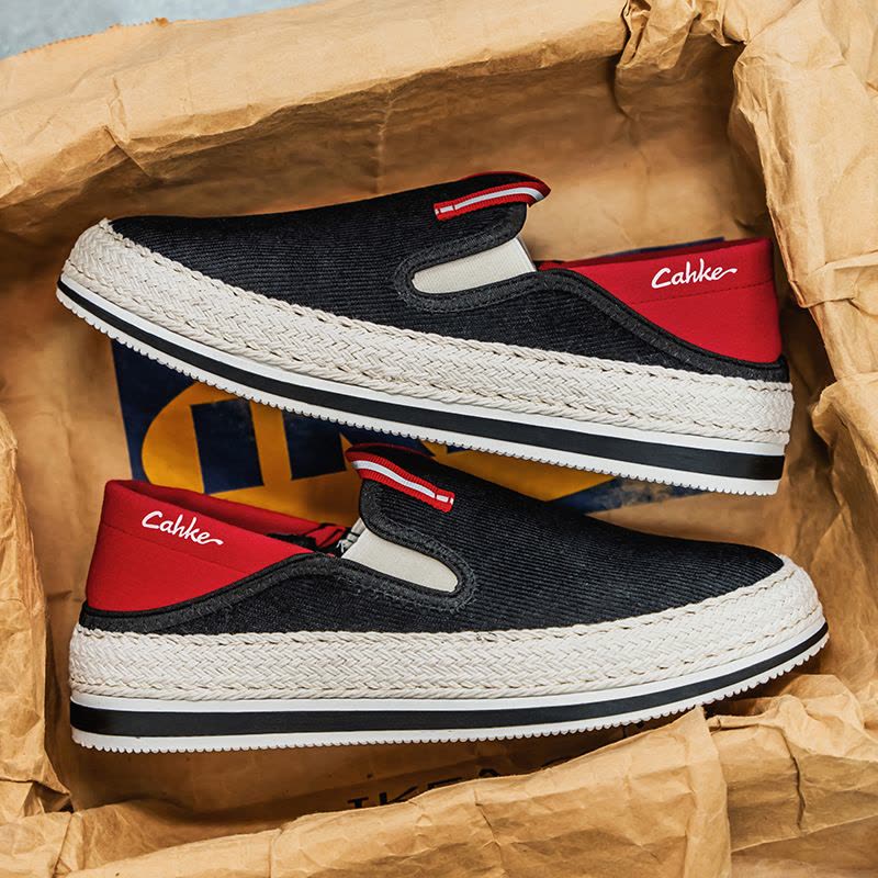 四季可穿男士2025年休闲舒适透气潮流时尚百搭日常新款男士布鞋图片