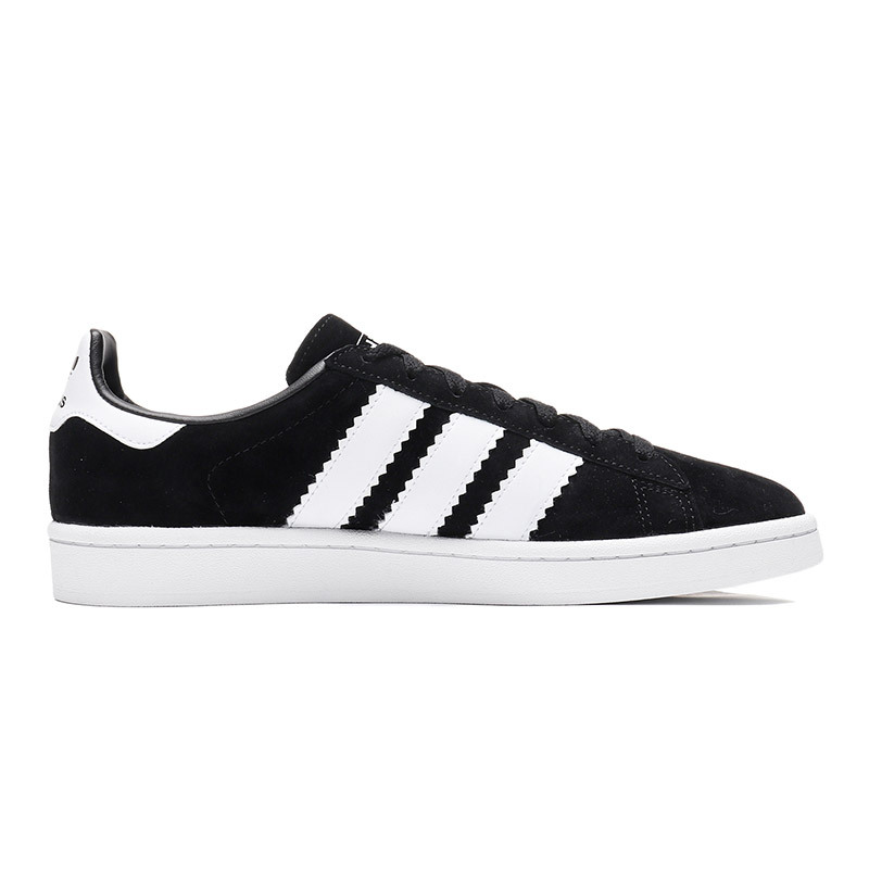 adidas阿迪达斯三叶草男运动休闲板鞋BD7471 BD7471黑+白