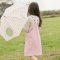 ①茵曼童装背带裙2018秋季中大女童休闲洋气卫衣裙子连衣裙