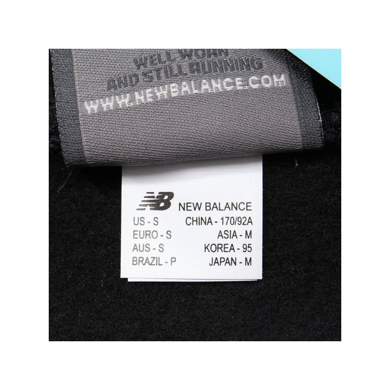 New Balance/NB男装卫衣连帽印花加绒长袖套头衫MT83982 XL MT83982-AG灰色