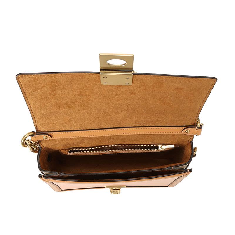 COACH HUTTON 口盖包 金属方扣 89070图片