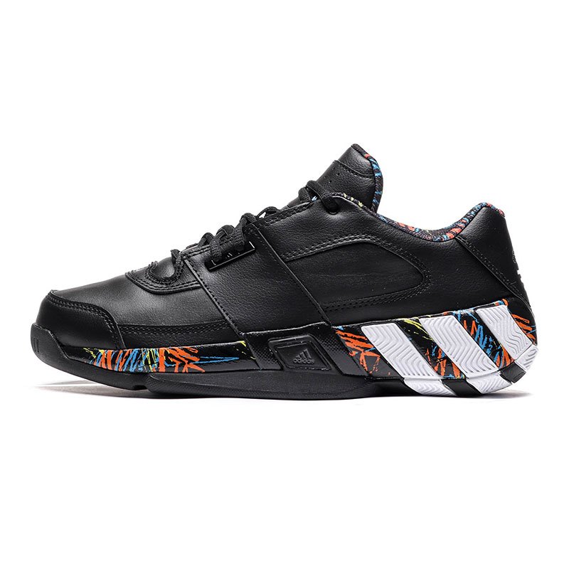 adidas男鞋篮球鞋实战训练运动鞋 G54681 G54681黑色