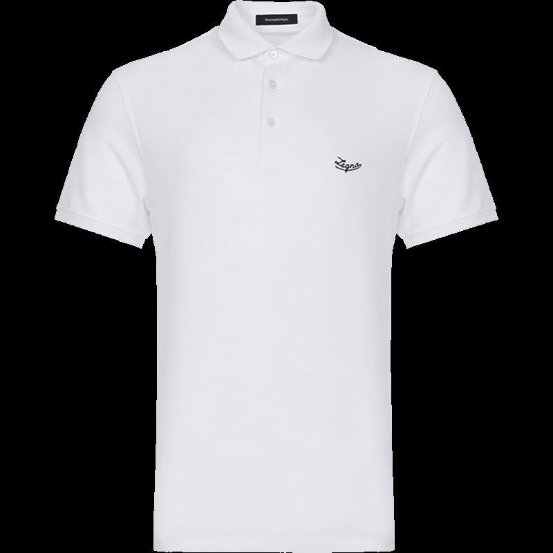 Ermenegildo Zegna 杰尼亚 男士棉质短袖POLO衫 US592 750R
