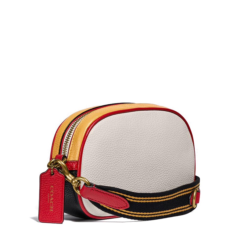 预售coach蔻驰micky相机包单肩包斜挎包米奇粒面皮6450