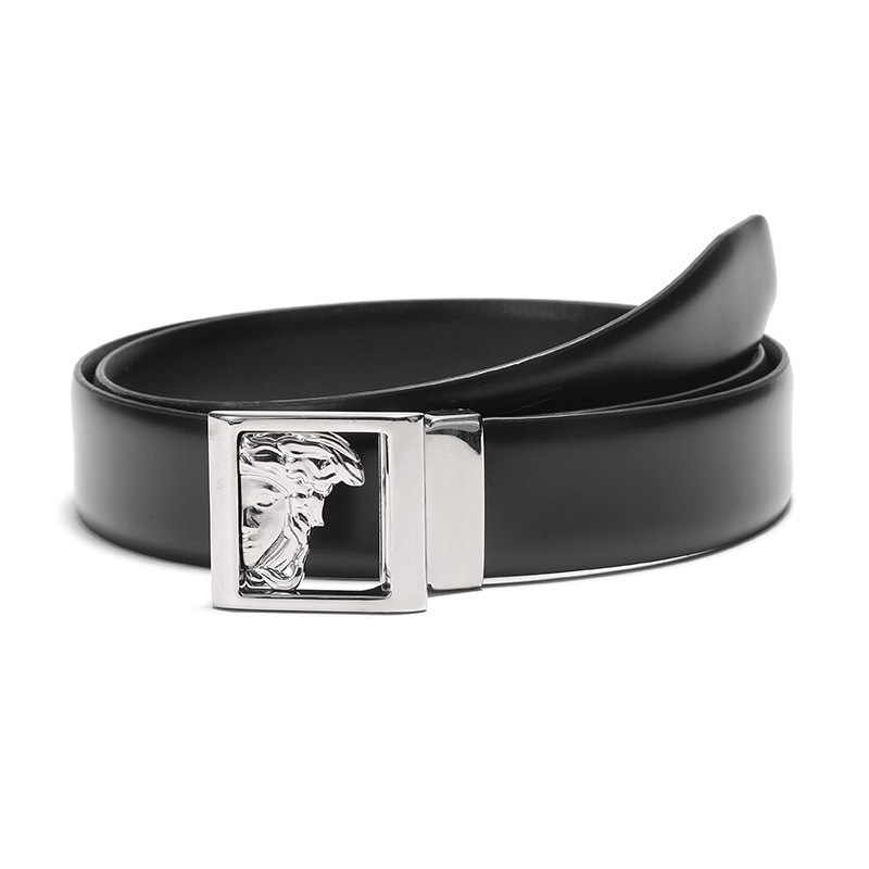 Versace COLLECTION 范思哲 男士皮革板扣式皮带腰带 V910229 VM00425