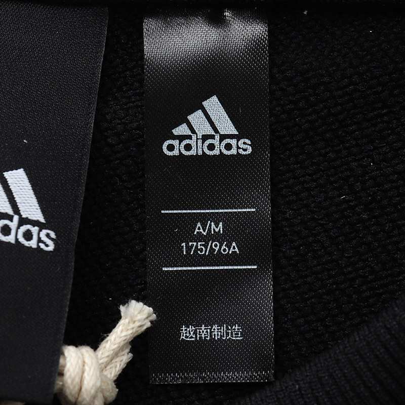 【自营】adidas男服卫衣圆领套头衫针织训练运动服DN1449 L DN1449黑色