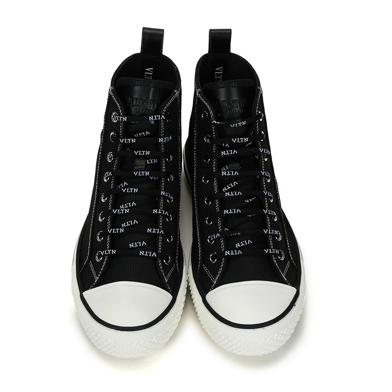 valentino华伦天奴男士织物giggies高帮系带休闲运动鞋uy2s0d51mbu