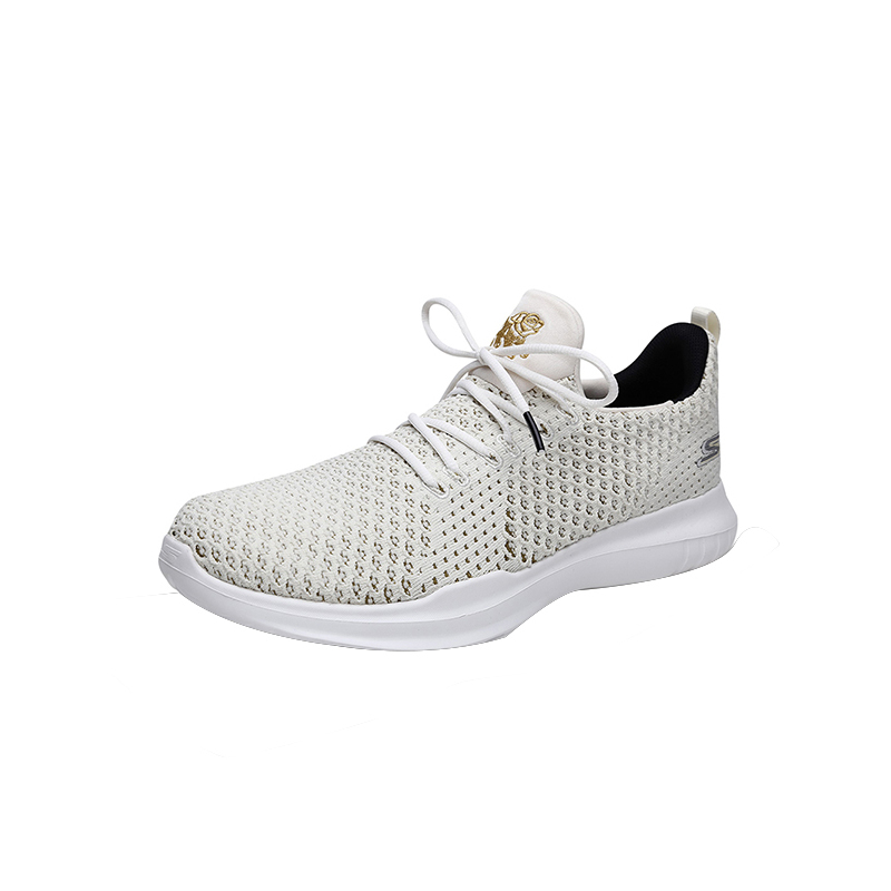 Skechers斯凯奇男鞋跑步鞋跑鞋 时尚休闲懒人运动鞋54364-WHT