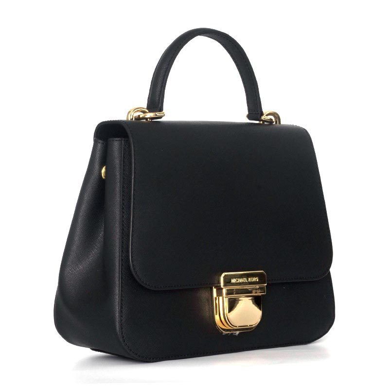 michaelkors迈克科尔斯单肩包女mk软十字纹牛皮休闲搭扣手提小猪包