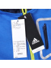 Adidas阿迪达斯童装新款男女小童针织运动连帽卫衣夹克外套AY4655