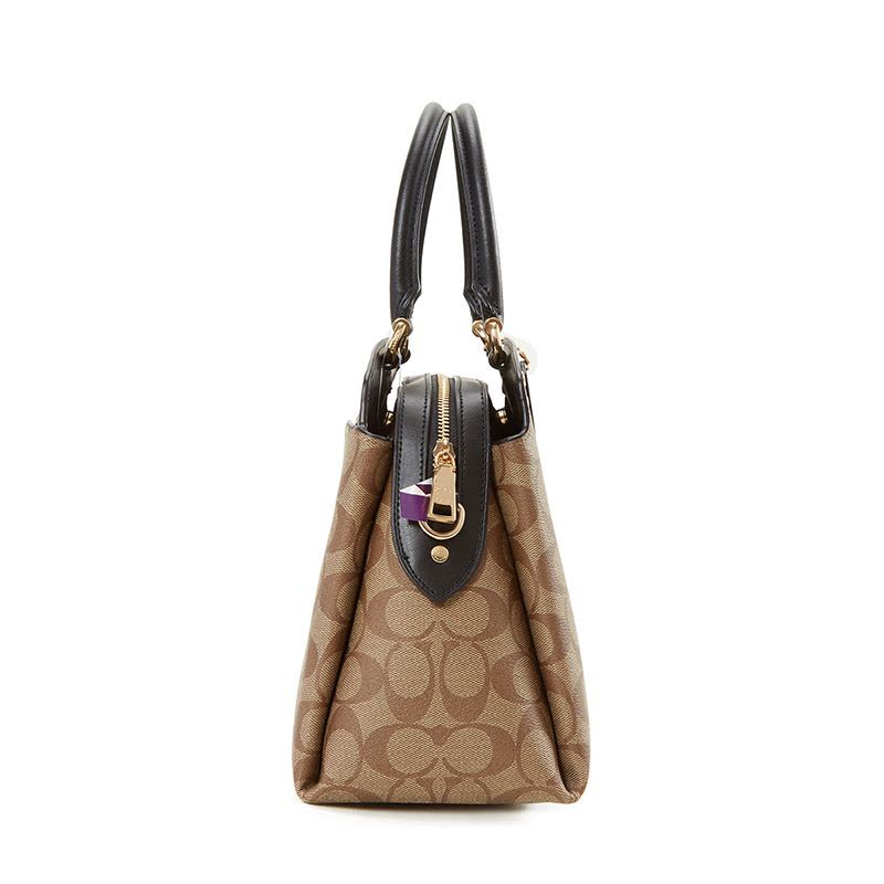 COACH 蔻驰 LILLIE手提斜挎包F91495金扣 奢侈品女包图片