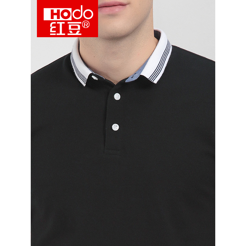 HODO红豆男装夏季男士POLO衫轻商务休闲时尚翻领棉质短袖T恤男
