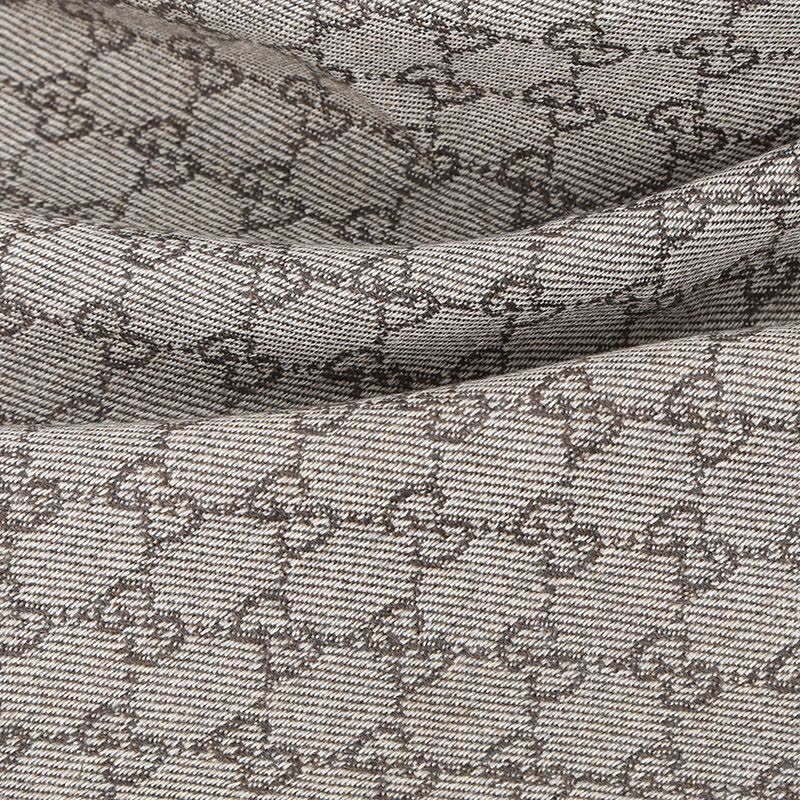 古驰 GUCCI 围巾 GG双G印花款402093 男女同款围巾图片