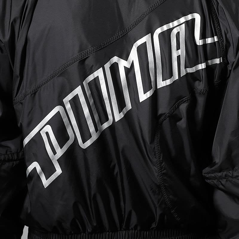 Puma彪马女装2019春季新款运动服连帽上衣梭织防风夹克外套517378图片