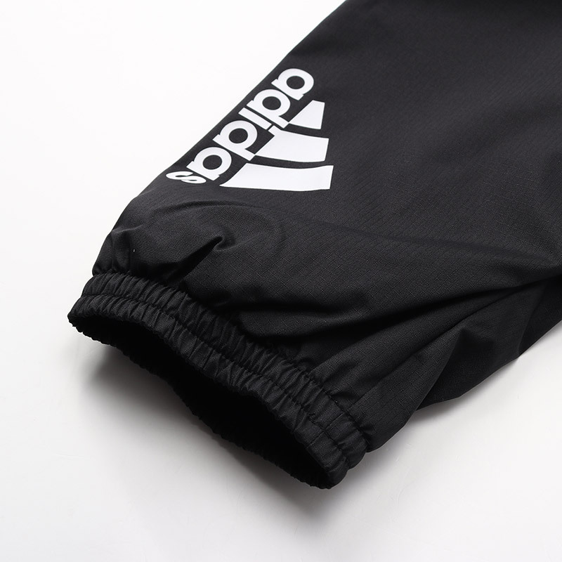 【自营】adidas男服外套夹克WND防风跑步休闲运动服DZ0052 L DZ0052黑色