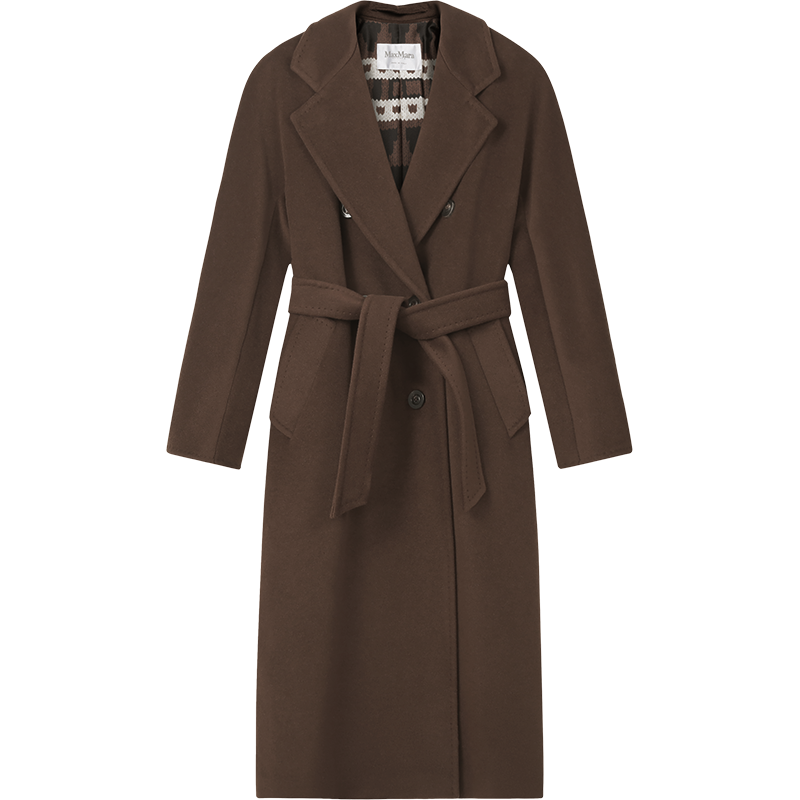 麦丝玛拉maxmara女士绵羊毛101801icon长款大衣外套10180126madame1