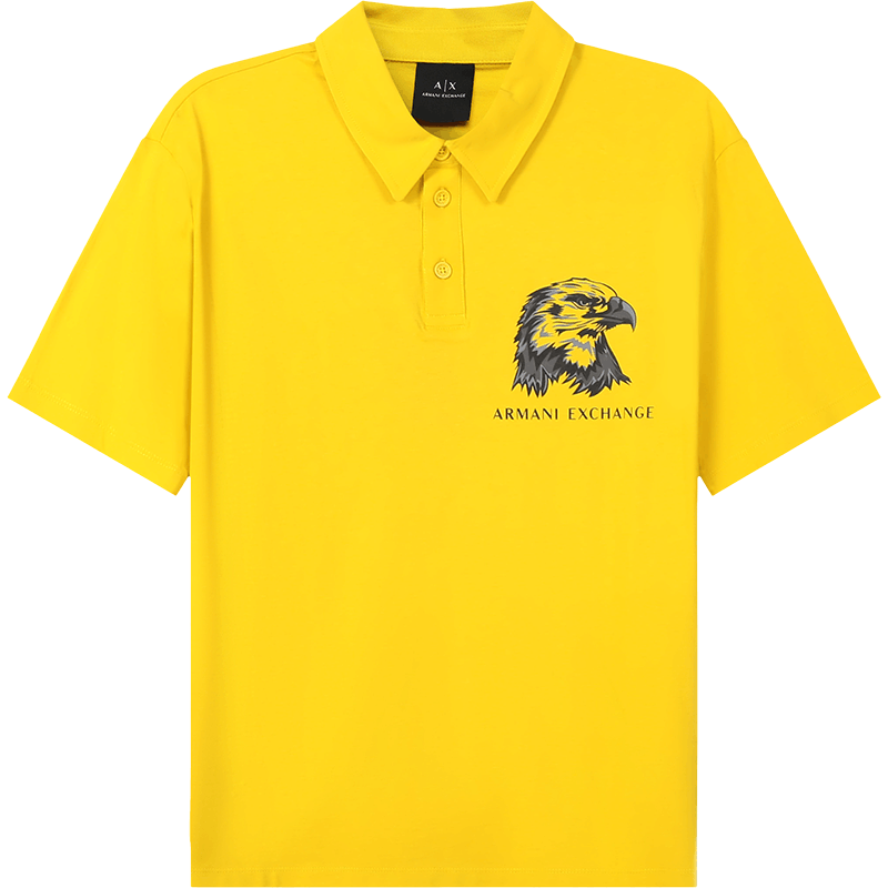 阿玛尼 ARMANI EXCHANGE 男士棉质短袖POLO衫 3LZFAQ ZJ6QZ图片