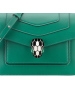 预售 宝格丽 BVLGARI Serpenti Forever 口盖包小号 经典蛇头光面皮 女士手提包 289673金扣