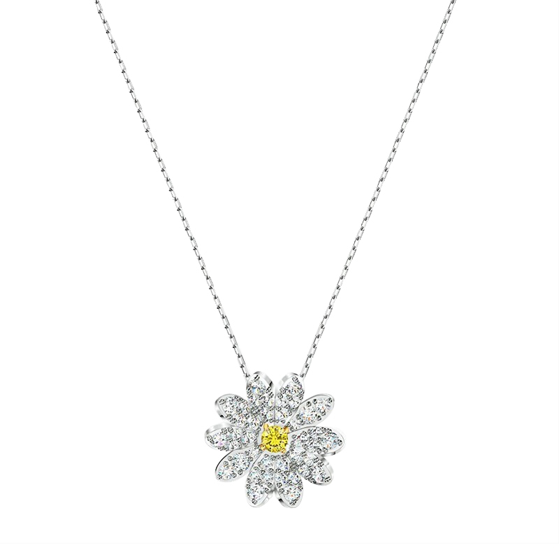 SWAROVSKI/施华洛世奇 王一博海报同款小雏菊水晶项链 女士人造水晶 送恋人5512662