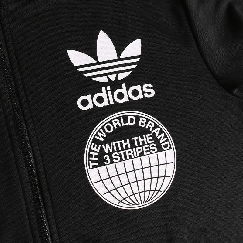 ADIDAS阿迪达斯三叶男装运动舒适休闲连帽夹克CZ1751