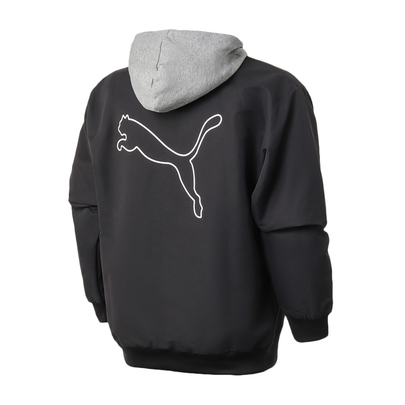 puma彪马男装运动服休闲梭织连帽外套587153