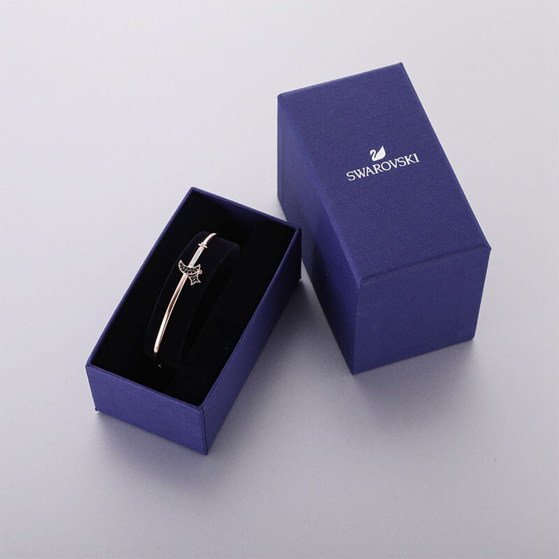 Swarovski施华洛世奇正品手镯女星星月亮手链玫瑰金色