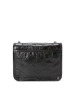 预售 圣罗兰YSL NIKI 链条包迷你 字母LOGO褶皱皮 女士单肩包 583103银链