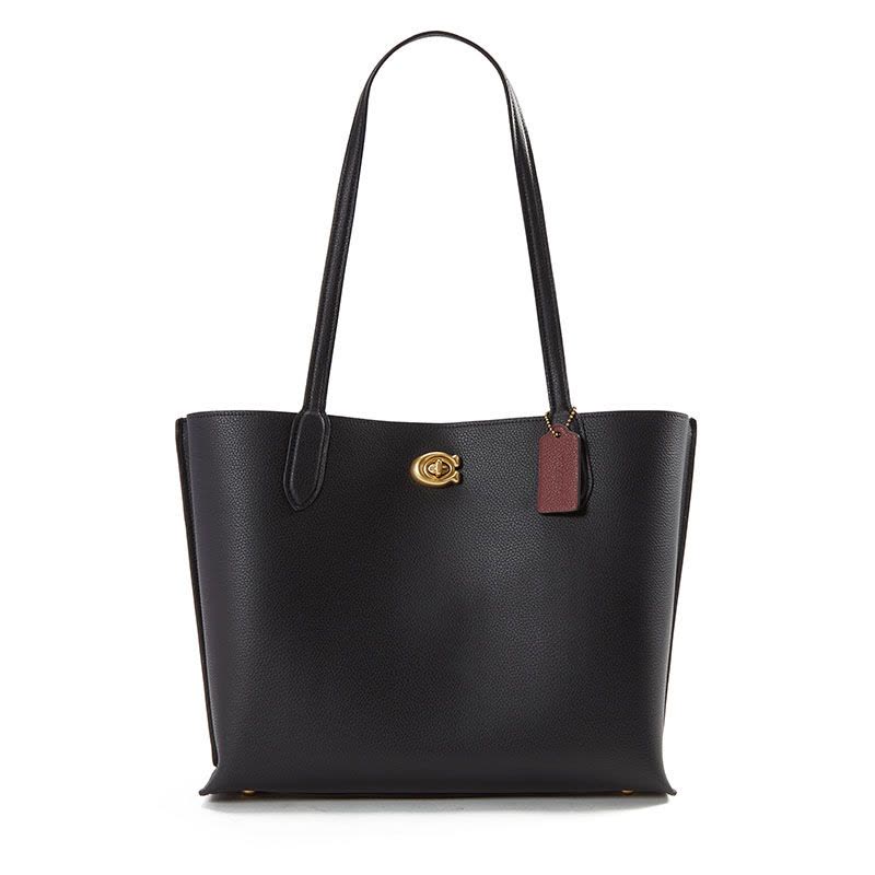 COACH蔻驰 女包 WILLOW TOTE托特包 C扣女包 单肩斜挎手拎包 奢侈品包包图片