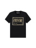 范思哲 VERSACE JEANS COUTURE 女士棉质圆领短袖T恤 72HAHT17 CJ00O