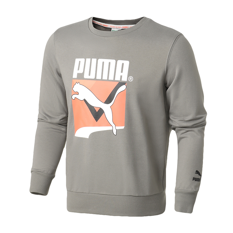 PUMA彪马男装运动服休闲圆领卫衣599278