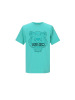 高田贤三KENZO Tiger 男士T恤FA55TS0714V6 湖蓝色 XL