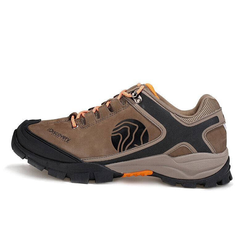 discovery户外男式运动休闲低帮牛皮保暖透气徒步登山鞋dfaa91002
