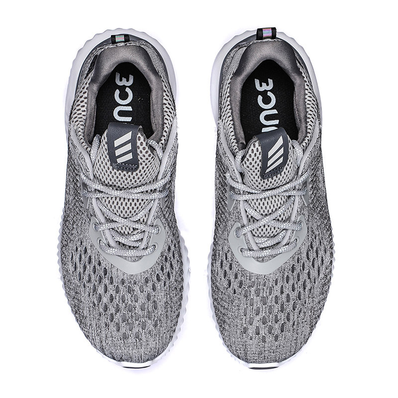 【自营】adidas阿迪达斯女子跑步鞋小椰子阿尔法运动鞋BW1194 BW1194五度灰+二度灰