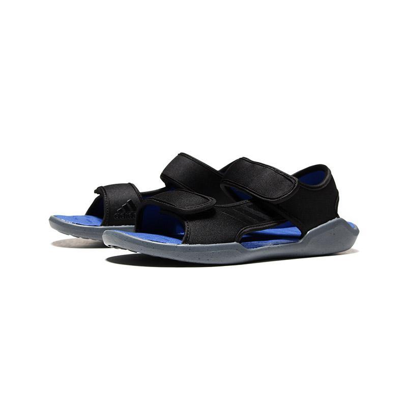 adidas阿迪达斯男童凉鞋休闲运动鞋DB1782 DB17821号黑色 /适合脚长215mm