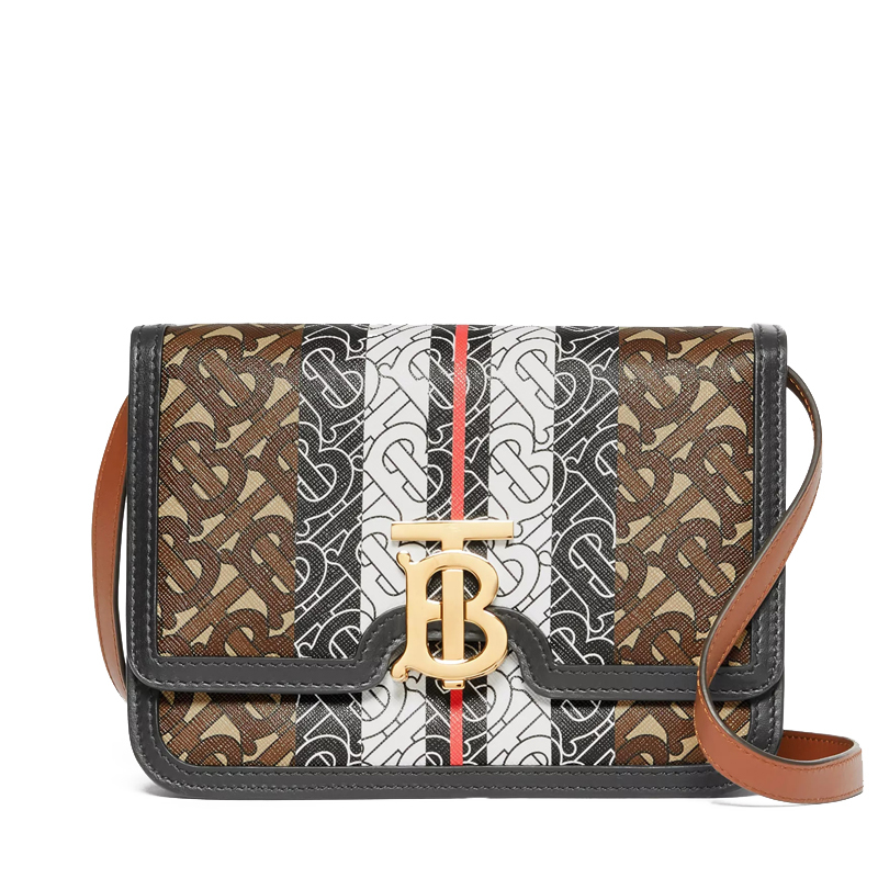 预售博柏利burberrytb口盖包小号tb标识tblogo织物8019336女士手提包