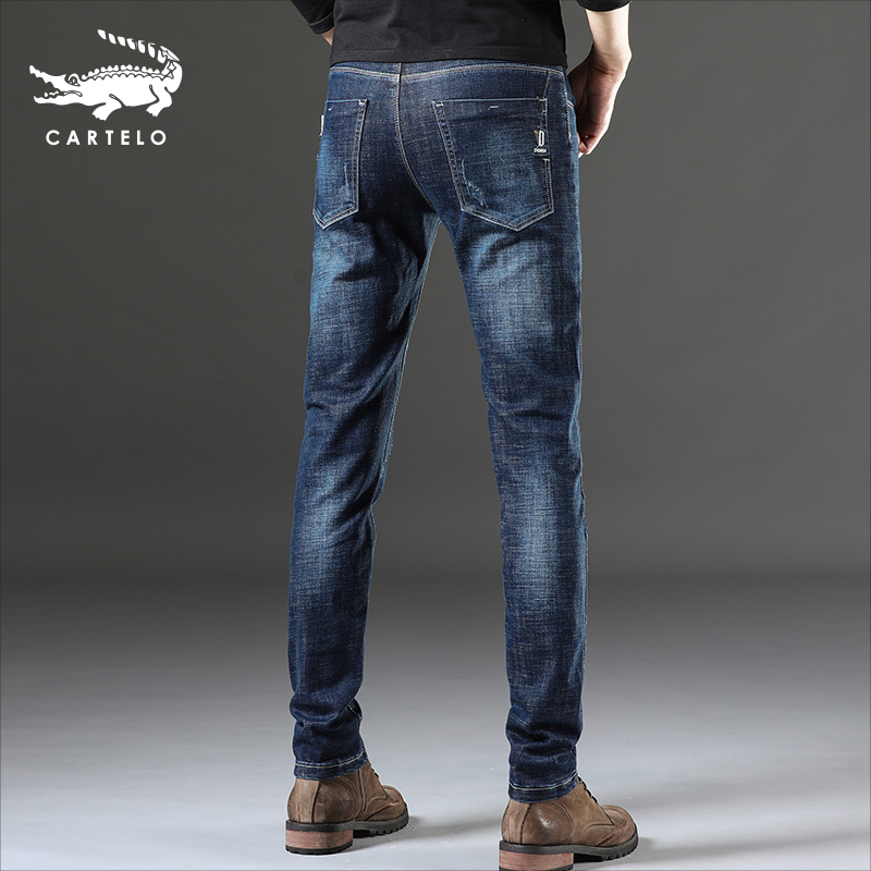 卡帝乐鳄鱼cartelo男士牛仔裤