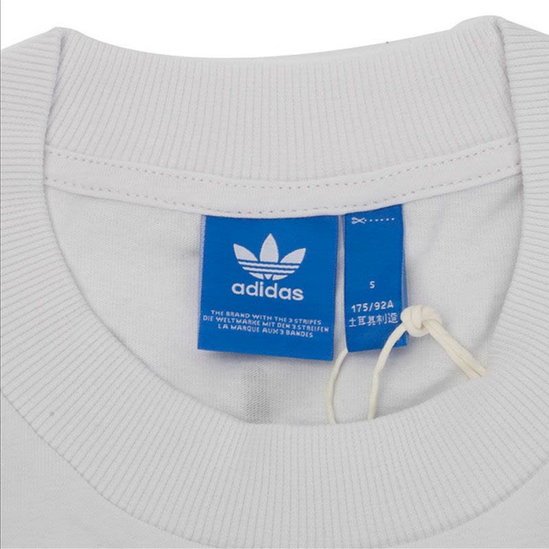 adidas三叶草男17夏季短袖T恤-BJ9940图片