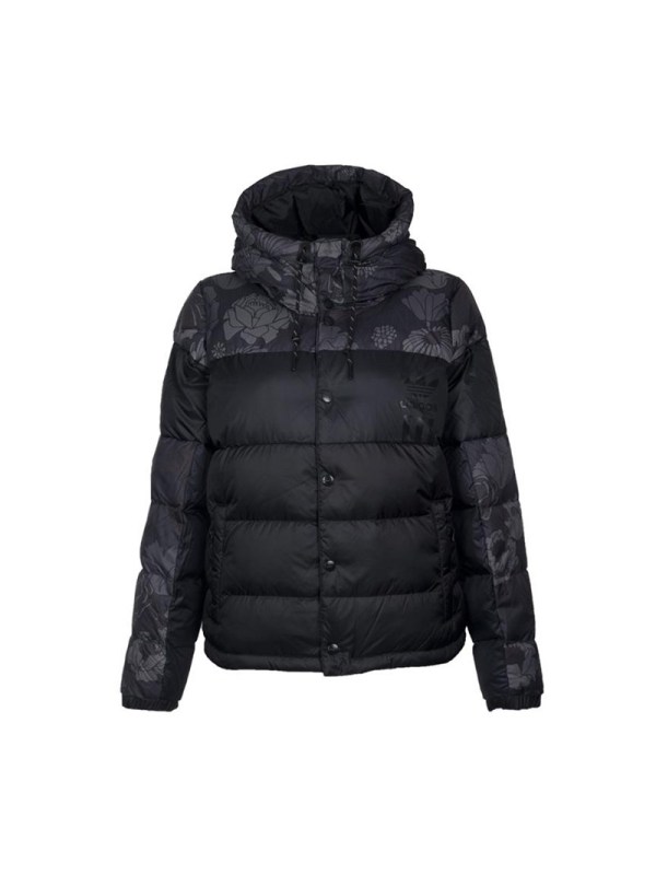 阿迪达斯三叶女装春季女子运动服休闲羽绒服连帽外套AY4805_6